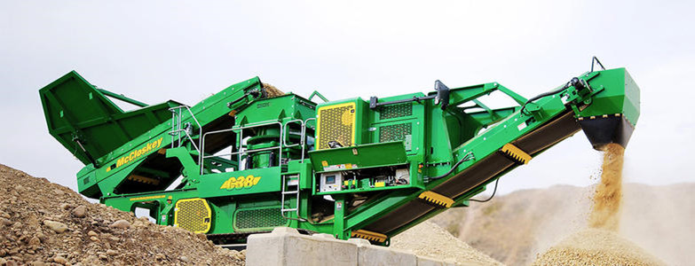 履帶式反擊移動破碎站