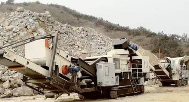 山西履帶式圓錐破移動破碎站