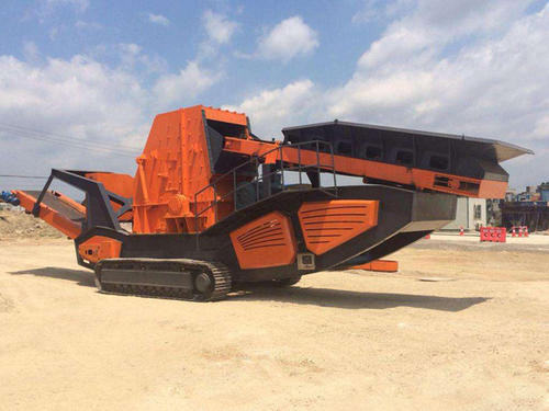 履帶式反擊移動破碎站