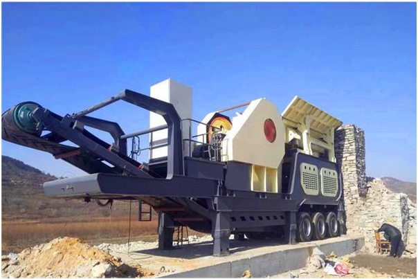 建筑垃圾移動破碎站