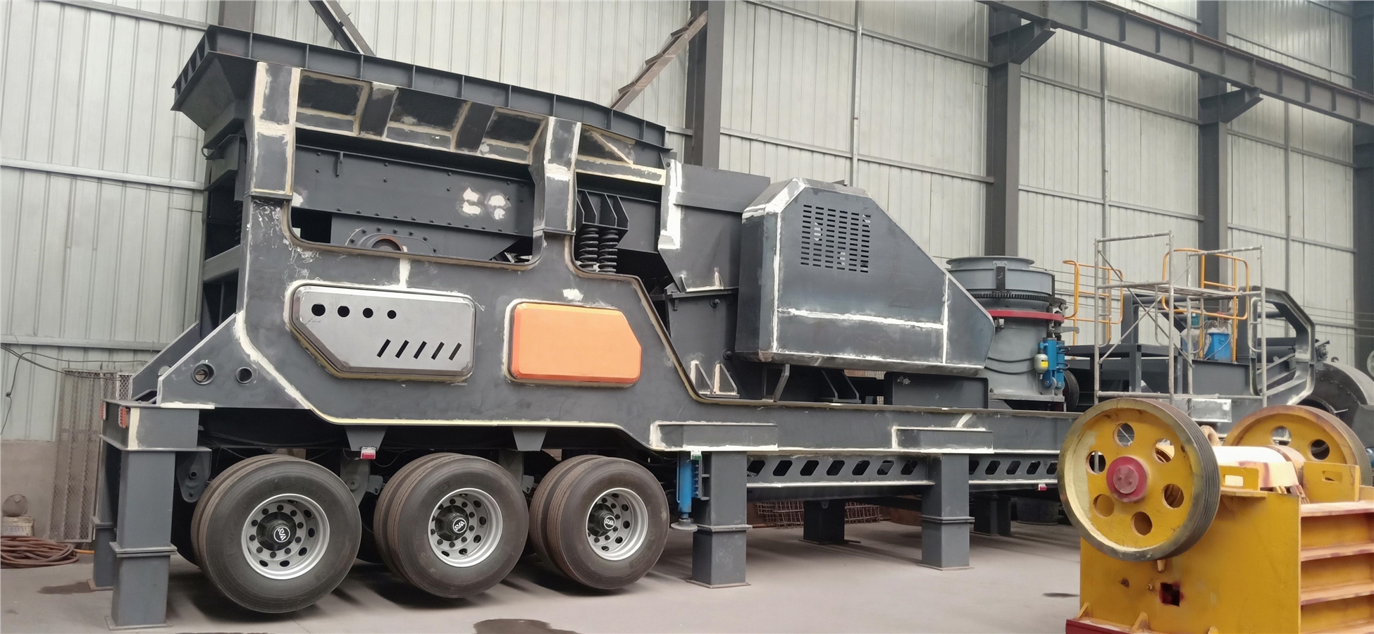 移動式破碎站 移動式破碎站
