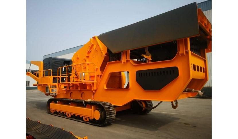 履帶式移動破碎站