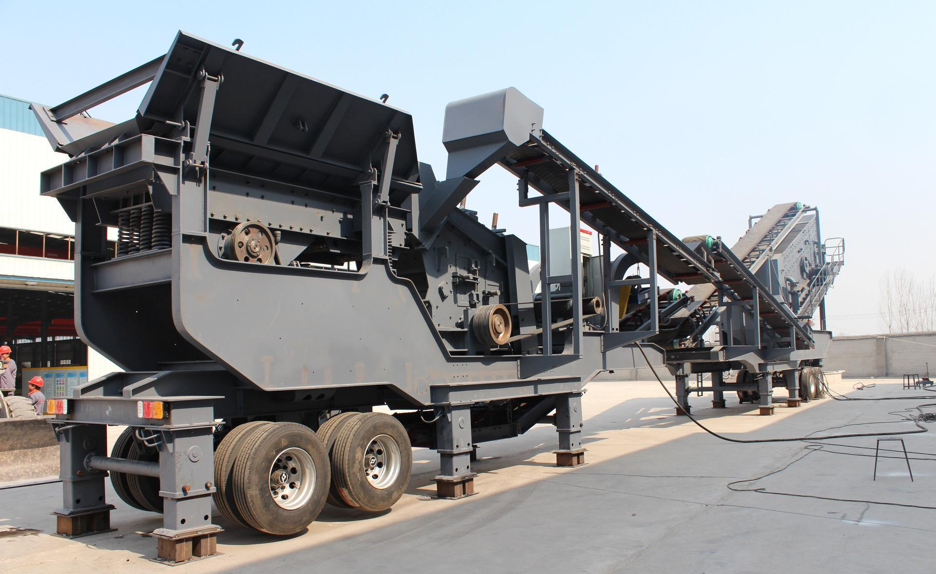 輪胎移動式破碎站